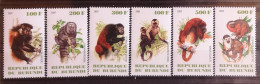 Burundi 2009 Primaten 6v ** - Nuovi