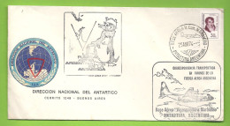 ARGENTINA - BASE AEREA "V COM MARAMBIO" ANTARTIDA ARGENTINA/ FUERZA AEREA ARGENTINA - Lettres & Documents