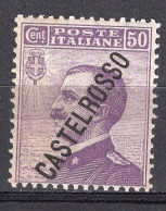 Z2633 - COLONE ITALIANE CASTELROSSO SASSONE N°21 ** - Castelrosso