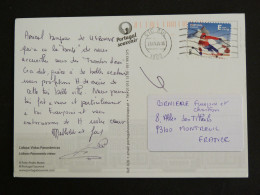 PORTUGAL AVEC YT 4082 SKI SPORT EXTREME - LISBONNE LISBOA VUES PANORAMIQUES - Lettres & Documents