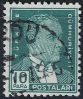 Türkei Turkey Turquie - Atatürk (MiNr: 945) 1931 - Gest Used Obl - Oblitérés