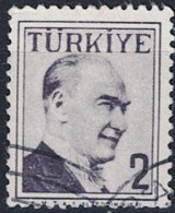 Türkei Turkey Turquie - Atatürk (MiNr: 1575) 1957 - Gest Used Obl - Oblitérés