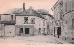 Gargenville - Place - Epicerie - Persinet - Boulangerie   - CPA°J - Gargenville