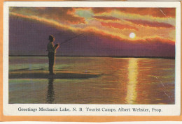Mechanic Lake New Brunswick Canada Old Postcard - Other & Unclassified