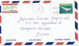 68243 - Canada - 1990 - 78¢ Wal EF A LpBf Nach Japan - Baleines