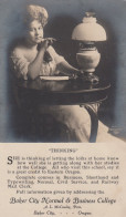 Baker City Oregon, Normal & Business College Advertisement For Women C1900s/10s Vintage Real Photo Postcard - Altri & Non Classificati