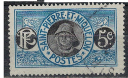 SAINT PIERRE ET MIQUELON          N°  YVERT  107  ( 1 ) OBLITERE    ( OB 11/ 39 ) - Used Stamps