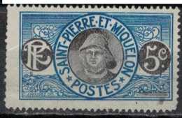 SAINT PIERRE ET MIQUELON          N°  YVERT  107  ( 2 ) OBLITERE    ( OB 11/ 39 ) - Used Stamps