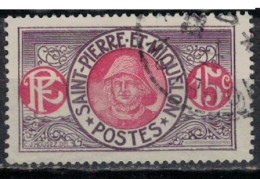 SAINT PIERRE ET MIQUELON          N°  YVERT  82 A   ( 1 )  OBLITERE    ( OB 11/ 39 ) - Used Stamps