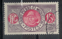 SAINT PIERRE ET MIQUELON          N°  YVERT  82 A   ( 3 )  OBLITERE    ( OB 11/ 39 ) - Used Stamps