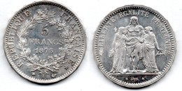 MA 23931 / 5 Francs 1873 A SUP - 5 Francs