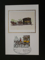 Carte Maximum Card Belgica 82 Diligence Cheval Horse Histoire Postale Postal History Bruxelles 12/12/1982 - 1981-1990