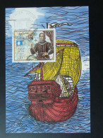 Carte Maximum Card Explorateur Explorer Christophe Colomb Columbus Wallis Et Futuna 1992 Ref 102205 - Tarjetas – Máxima
