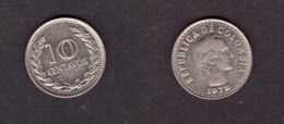 COLOMBIA   10 CENTAVOS 1972 (KM # 253) #7276 - Colombia