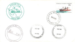 AUSTRALIAN ARCTIC TERR. - COVER 24.1.1986 MACQUARIE ISL. / *1024 - Cartas & Documentos