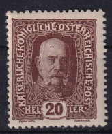 AUSTRIA 1916 - MLH - ANK 191 - Ungebraucht