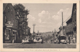 Portland Street Looking East - Dartmouth, Nova Scotia - & Old Cars - Andere & Zonder Classificatie