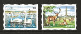 Ireland 1999 Europe: Nature Reserves And Parks.  Kilcolman Nature Reserve, Phoenix Park  Mi  1139 - 1140  MNH(**) - Autres & Non Classés
