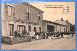 69 - Rhône - Loire - Route Nationale - Cafe Restaurant Vitel (N13456) - Loire Sur Rhone