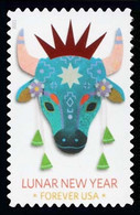 Etats-Unis / United States (Scott No.5556 - Lunar Year-2021) [**] MNH - Unused Stamps
