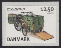  EUROPA - CEPT -           **/MNH Dinamarca 2013 / Vehiculos Postales.Nº1710  - Ungebraucht