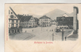 D1887) MARKTPLATZ In DORNBIRN - Sehr Alte RELIEF AK - - Dornbirn