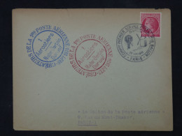 C1 FRANCE BELLE LETTRE  1946 SIEGE DE PARIS 1870  1ER AEROSTIERS  +BALLON MONTé +AEROPHILATELIE +AFF. PLAISANT - 1927-1959 Storia Postale