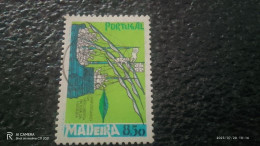 PORTEKİZ-1970- 80---        8.50ESC        USED           MADERİA - Gebruikt