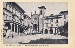 Moncalieri Piazza Vittorio Emanuele II E Chiesa Collegiata - Moncalieri