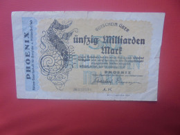DÜSSELDORF 50 MILLIARD 1923 - Collections