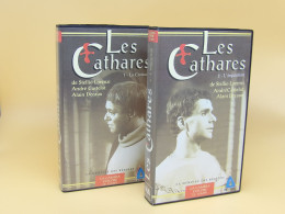 Coffret 2 Cassettes VHS - « LES CATHARES » Stellio Lorenzi, Castelot, Decaux 1994 - Geschiedenis