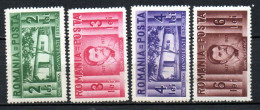 Col33 Roumanie Romania  1937  N° 511 à 514 Neuf X MH Cote : 11,00€ - Unused Stamps