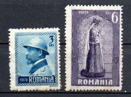 Col33 Roumanie Romania  1922  N° 307 & 308 Neuf X MH Cote : 11,00€ - Unused Stamps