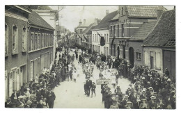 Berchem  Oudenaarde  FOTOKAART    Vredesfeesten   EERSTE WERELDOORLOG - Oudenaarde