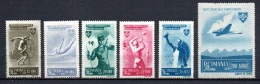 Col33 Roumanie Romania  1945  N° 843 à 848 Neuf X MH Cote : 45,00€ - Unused Stamps