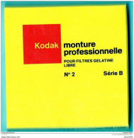 KODAK Monture Professionnelle Pour Filtres Gélatine N°2 SÉRIE B 46 - Supplies And Equipment