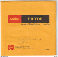 Filtre Kodak 101,6 X 101,6 Mm Acetate CP 20R 4X4 L 09567 - Supplies And Equipment