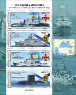 Guinea 2023, Military Ships, Submarine, 3val In BF - Sottomarini