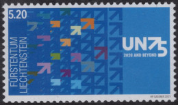 Liechtenstein 2021 Correo 1944 **/MNH 75º Aniv. Primera Asamblea General De Las - Unused Stamps