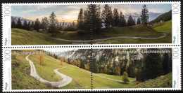 Liechtenstein 2021 Correo 1954/57 **/MNH Panorama / Senderos.(4sellos)  - Nuovi