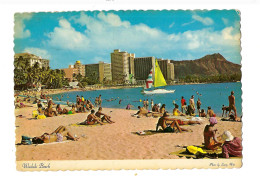 World Famous Waikiki Beach.Expédié à Waarschot (Belgique) - Hawaï