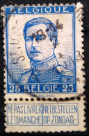 BELGIQUE                    N° 120                       OBLITERE - 1915-1920 Albert I