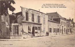 FRANCE - 51 - MOURMELON LE GRAND - La Place D'Armes Aprés Le Bombardement - 1919 - Carte Postale Ancienne - Mourmelon Le Grand