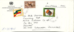 South Africa Registered Cover Sent To Denmark 11-6-1994 Topic Stamps (sent From The Embassy Of Japan Brooklyn) - Briefe U. Dokumente