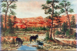 Arizona Sedona Red Rock Country Painting By William Mewhinney - Sedona