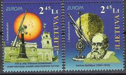 2009 Litauen Mi. 1006-7**MNH  Europa - 2009