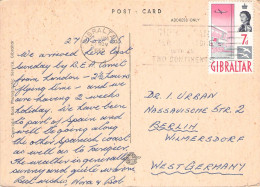 GIBRALTAR - PICTURE POSTCARD 1965 - BERLIN/DE / *1084 - Gibraltar