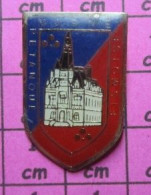 2117 Pin's Pins / Beau Et Rare / SPORTS / PETANQUE FISMOISE MARNE FISMES CHATEAU - Petanque