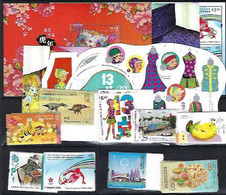 2022 HONG KONG  YEAR PACK INCLUDE STAMP+MS SEE PIC - Annate Complete