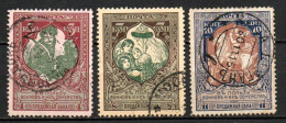 Col33 Russie Russia Россия 1914  N° 94 à 96 Oblitéré Cote : 12,00€ - Gebruikt